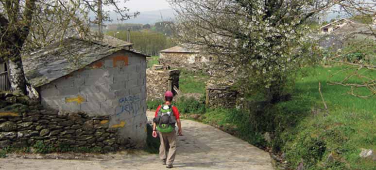  0035 gule pile på bygning