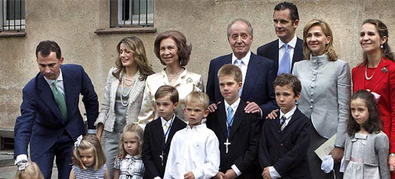 Comunion familia real