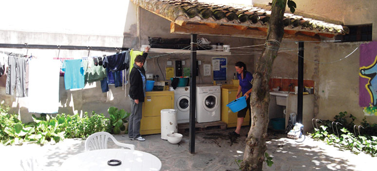 Herberg-vaskefaciliteter