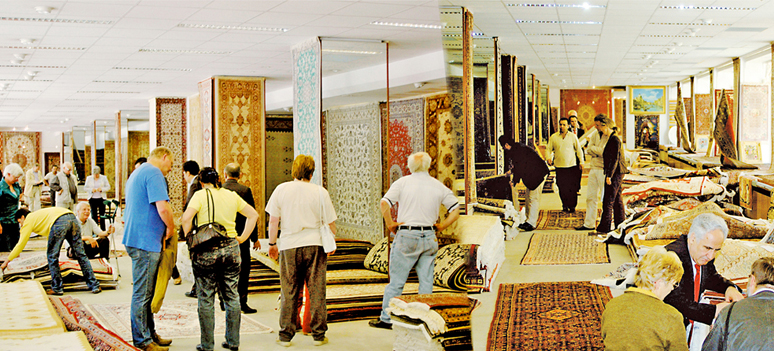 Innenpanorama Mit Kunden