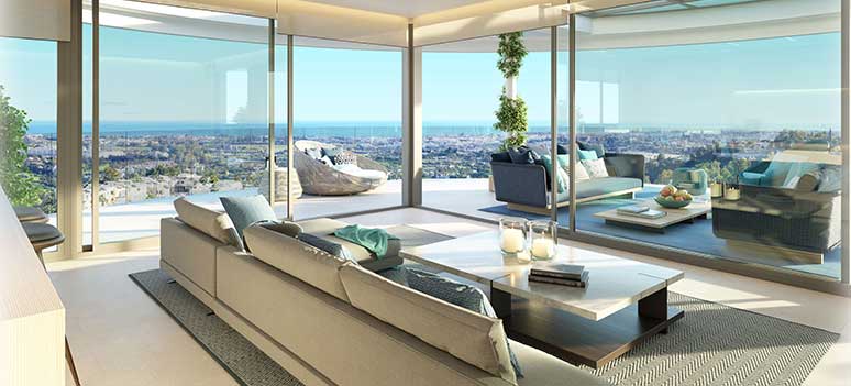 The View Marbella Lounge Sea