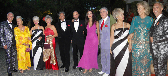 Smugge, Montse, Emily, Chelo, Pepe, Karim, Martha, Pepe. Emily, Prinsesse Marie-Louise, Smugge