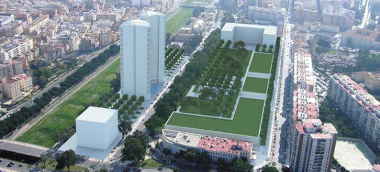 torres gemelas malaga