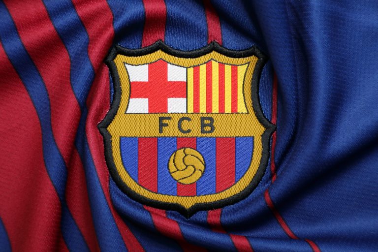 Bangkok,,Thailand,-june,26:,:,The,Logo,Of,Barcelona,Football