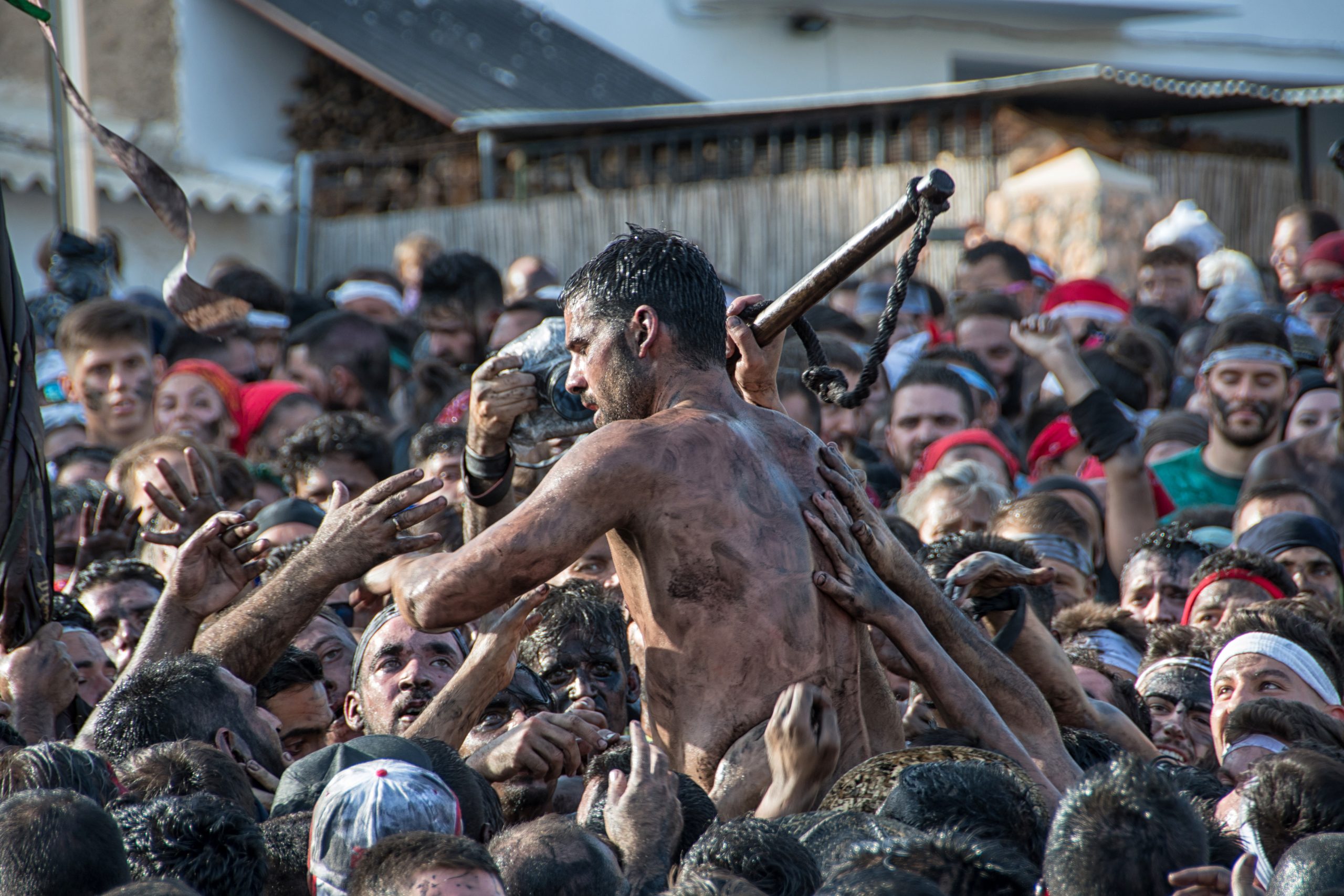 Baza,,Spain,-,September,6,,2018:,Holiday,Cascamorras,In,Baza