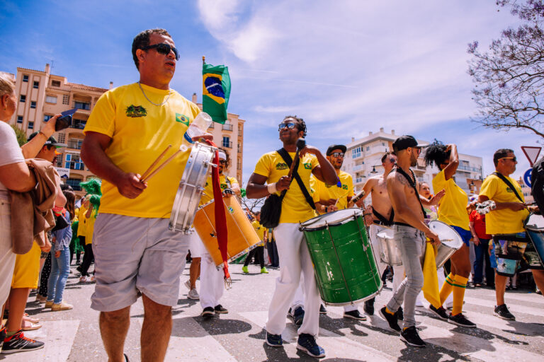 25th,International,Villages,Fair,In,Fuengirola.,The,Multicultural,Parade,,In