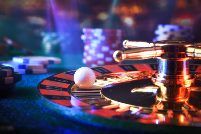 Detail,Of,A,Fixed,Ball,On,A,Casino,Roulette,Number