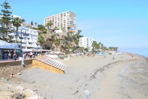 Nyt sand på Torremolinos’ strande