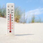 Sommertemperaturer i april