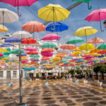 Paraplyerne er tilbage i Torrox Pueblo