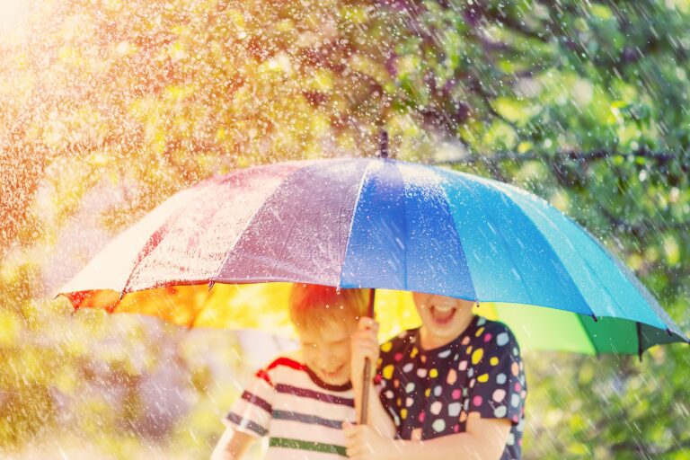 En kølig og våd weekend – men mindre pollen