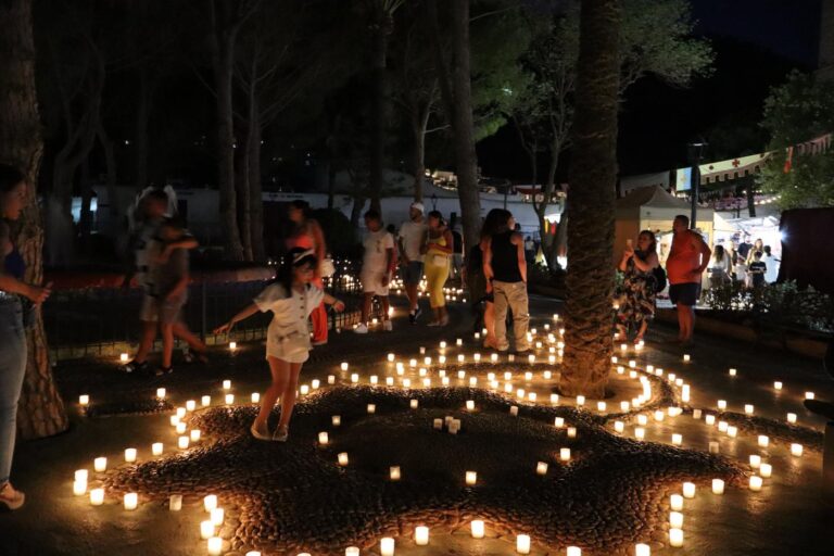 Mijas-festivalen i skæret fra 15.000 stearinlys
