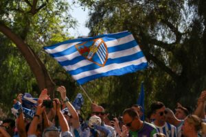 Fodboldfeberen raser i Málaga