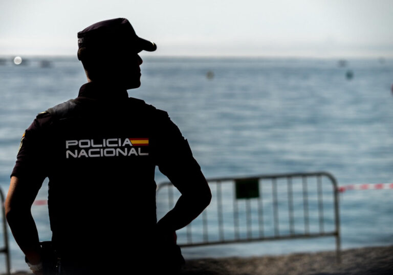 Uro på Costa del Sols strande