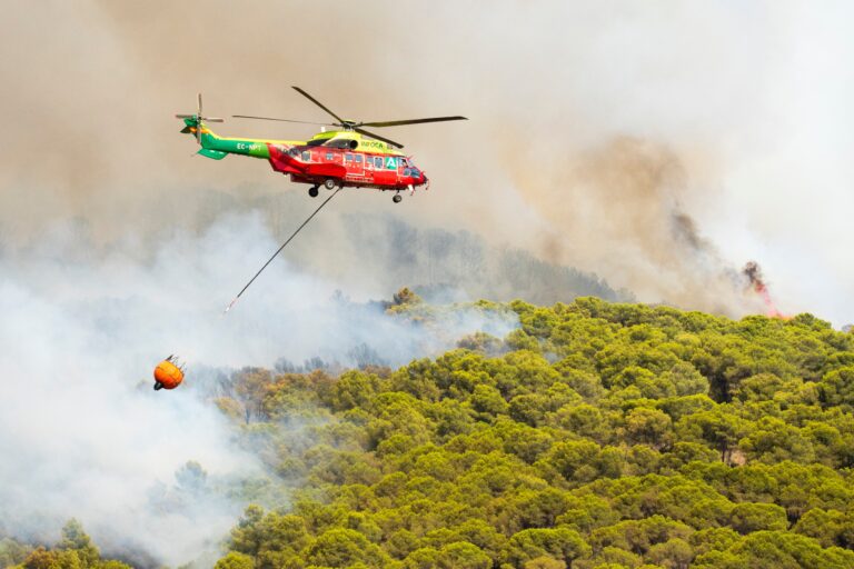 Dødelig skovbrand i Andalusien