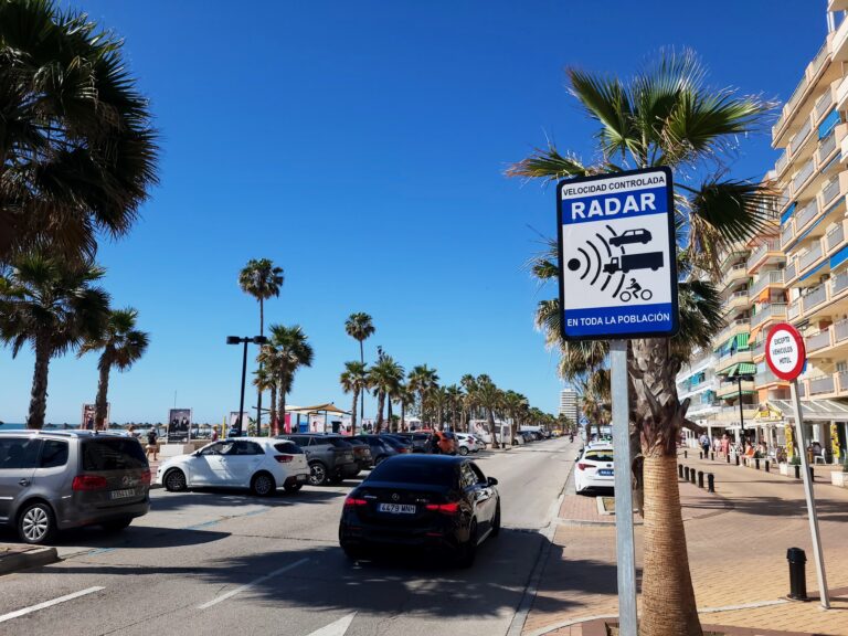 Nye trafik radarer i Fuengirola