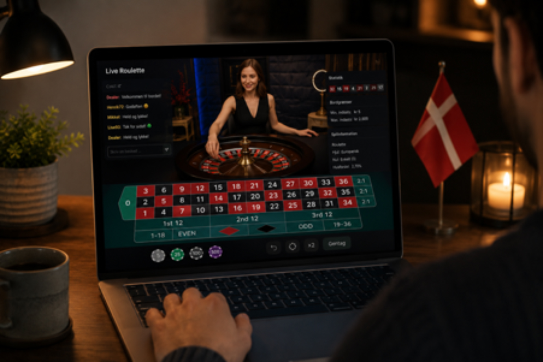 Derfor passer live casino til den danske spillers præferencer