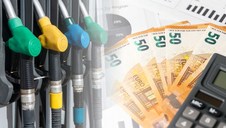 Dieselprisen ligger nu på 2 euro