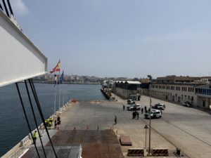 Regeringen overtager kontrollen med havnen i Ceuta