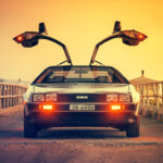DeLorean fra »Tilbage til fremtiden« i Málaga