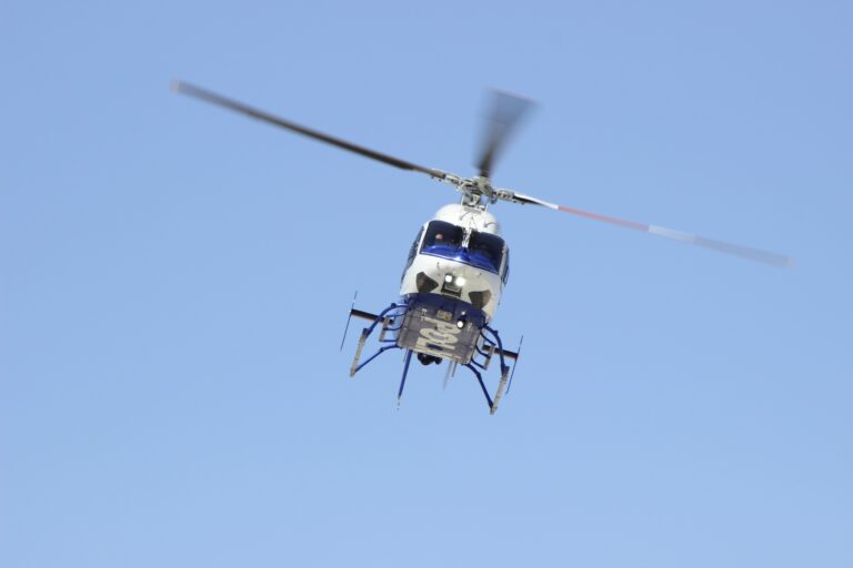 Politihelikopter over Málaga og Marbella