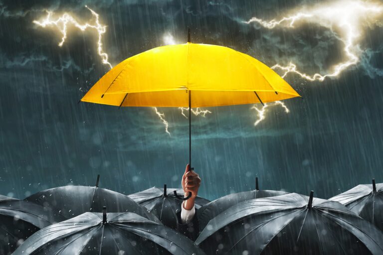 Regn og torden i weekenden