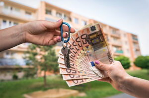 Gennemsnitlig husleje tæt på tusind euro